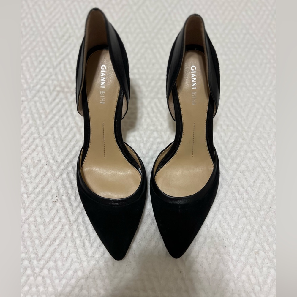 Gianni Bini Lennon Heels - Black - Great Condition - 075M